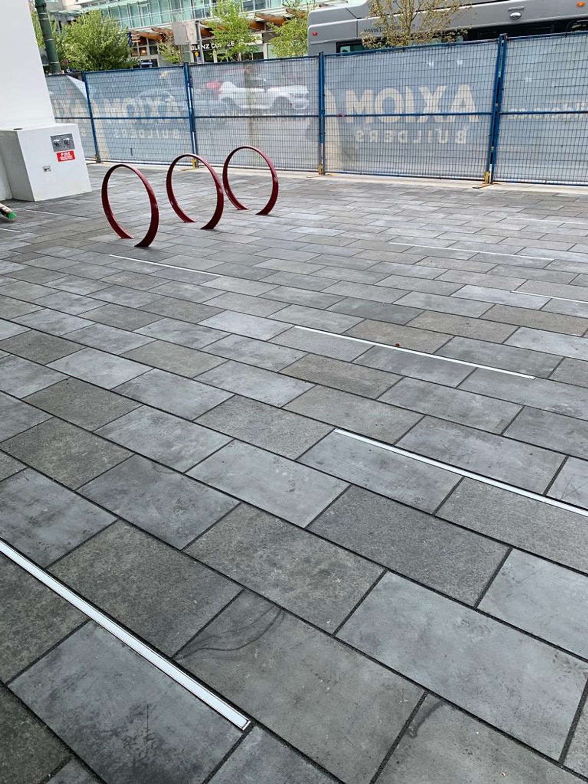 AXIOM Builders 510 Broadway paving project by Deerwood Landscaping